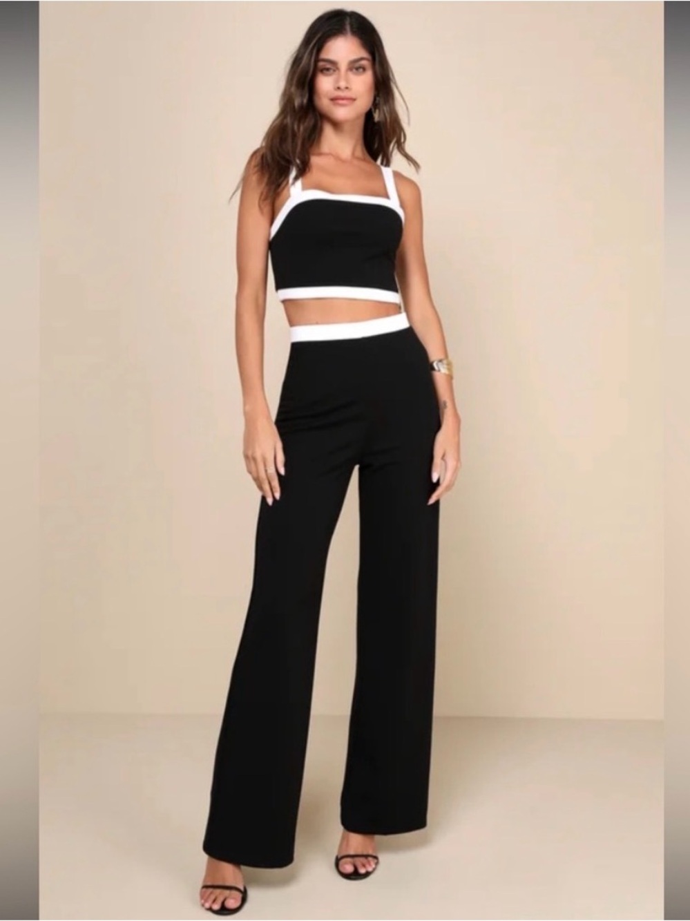 Lulus Two Piece Pants Set